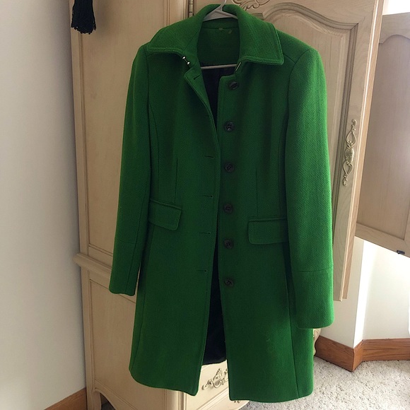 kelly green peacoat